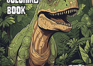 Dinosaur Colouring Book
