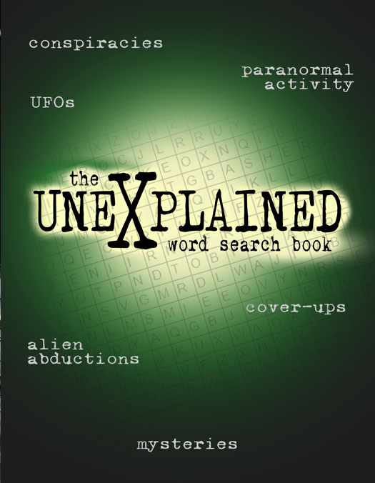 The Unexplained UFO Word Search Puzzle Book