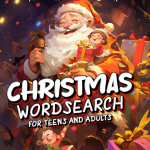 Christmas Word Search Puzzle Book for Teens and Adults